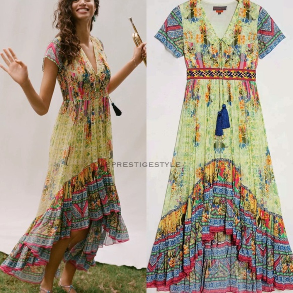 Anthropologie Bhanuni Jyoti Arianna Maxi Dress